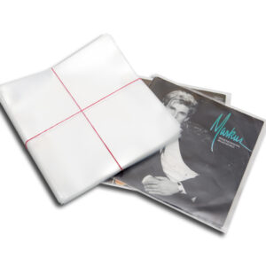 SINGLE/EP PE OUTER SLEEVE SLIM (100 STK. 01A30a) - 100 Mikron