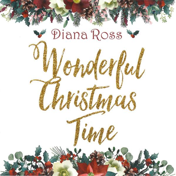 DIANA ROSS - Wonderful Christmas Time - 2LP - Farvet Vinyl