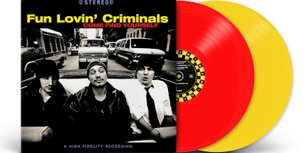 1322933FLC.jpg FUN LOVIN' CRIMINALS - Come Find Yourself - 2LP - Farvet Vinyl - 25th Anniversary Edition - Billede 1