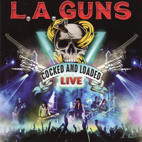 1342575R-19470256-1626121806-1051.jpg L.A. GUNS - Cocked And Loaded (Live) - 2LP - Farvet Vinyl - Billede 1