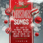 THE GREATEST CHRISTMAS SONGS - Various - 2LP - Farvet Vinyl