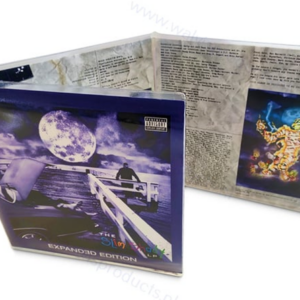 TRIFOLD KRYSTALKLAR PVC OUTER SLEEVE 180 micron