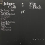JOHNNY CASH - Man In Black - Farvet Vinyl