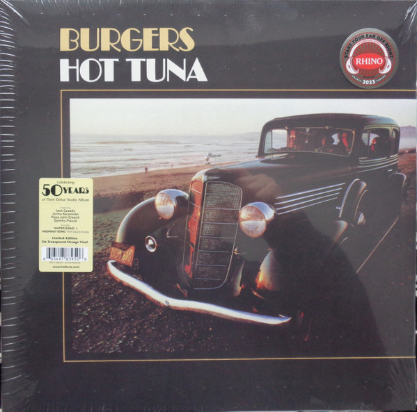 1492991R-25815376-1675108550-8103.jpg HOT TUNA - Burgers - Orange Vinyl - Billede 1