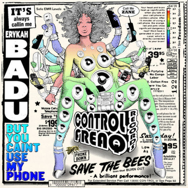 26126-870140.jpg ERYKAH BADU - But You Caint Use My Phone - Farvet Vinyl - Billede 1